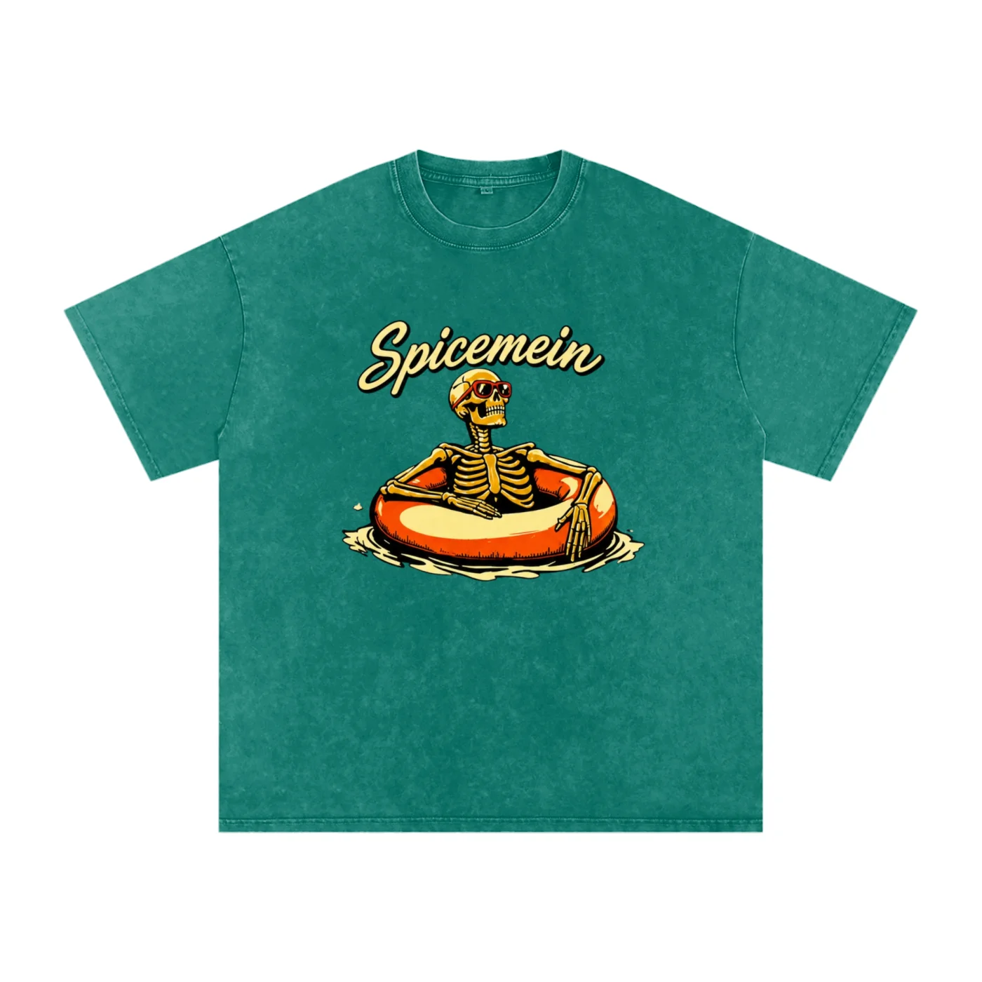 PARADISE Snow Washed Oversized Cotton T-Shirt product image (10)
