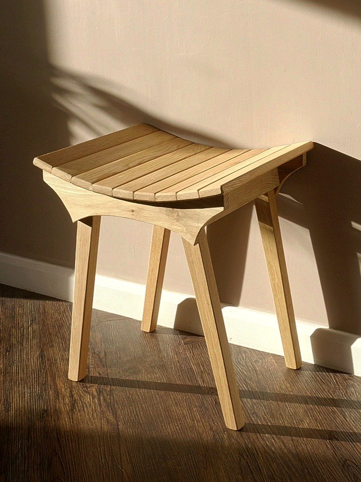 Saddle Stool Woodworking Plans & Cut List product image (2)