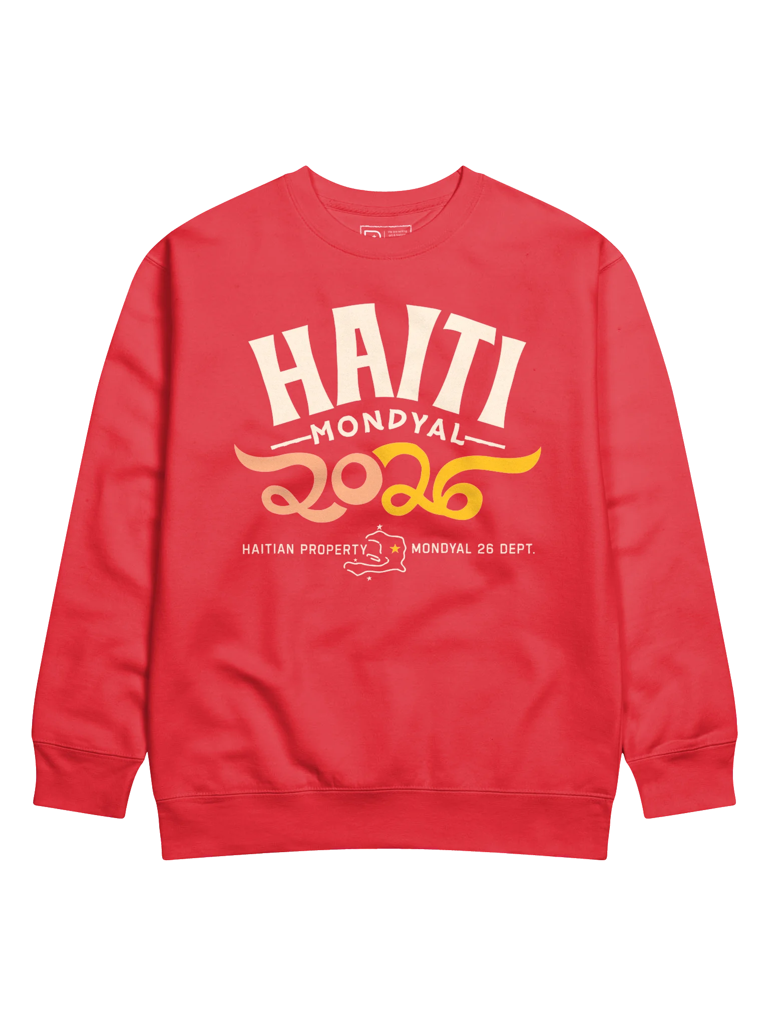 Haiti Mondyal 2026 Premium Sweatshirt product image (1)