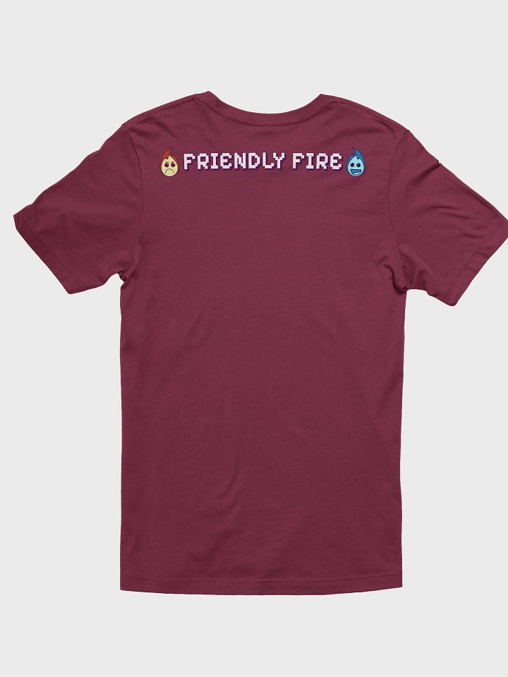 Friendly Fire - Super Soft Maroon Tee product image (2)