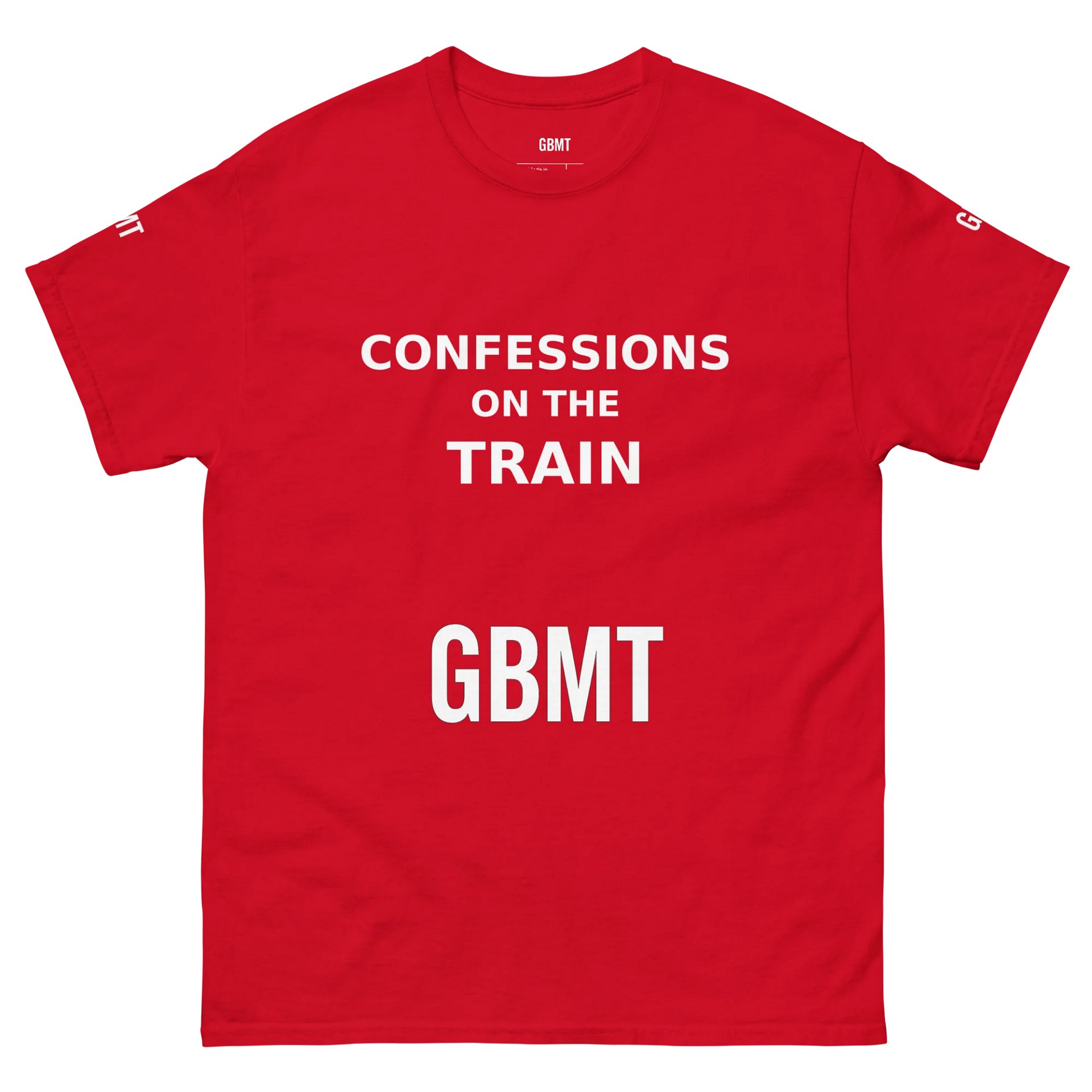 Confessions on the Train -GBMT Edition Street Tee product image (2)