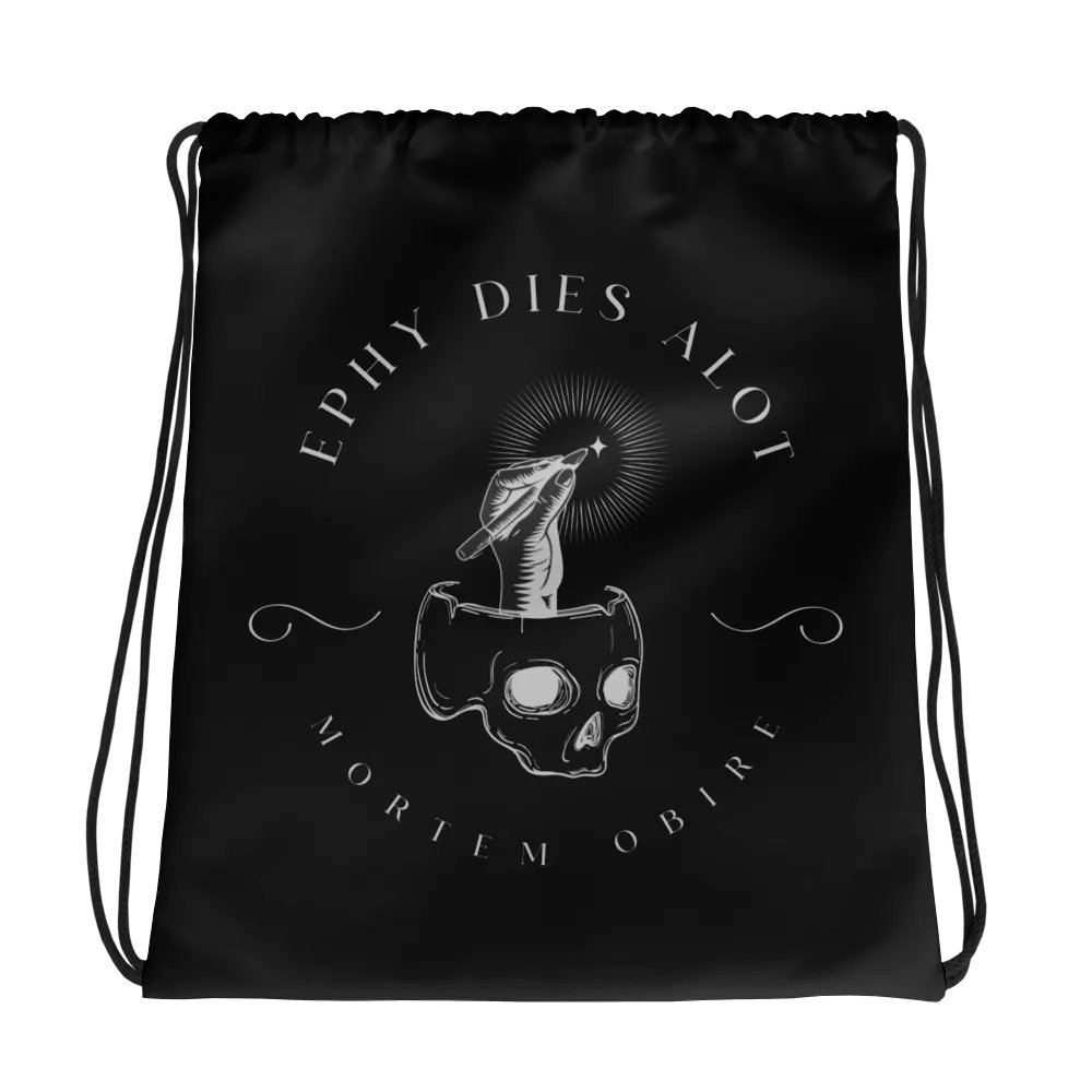 The Heritage Collection Grayscale Drawstring Bag product image (1)