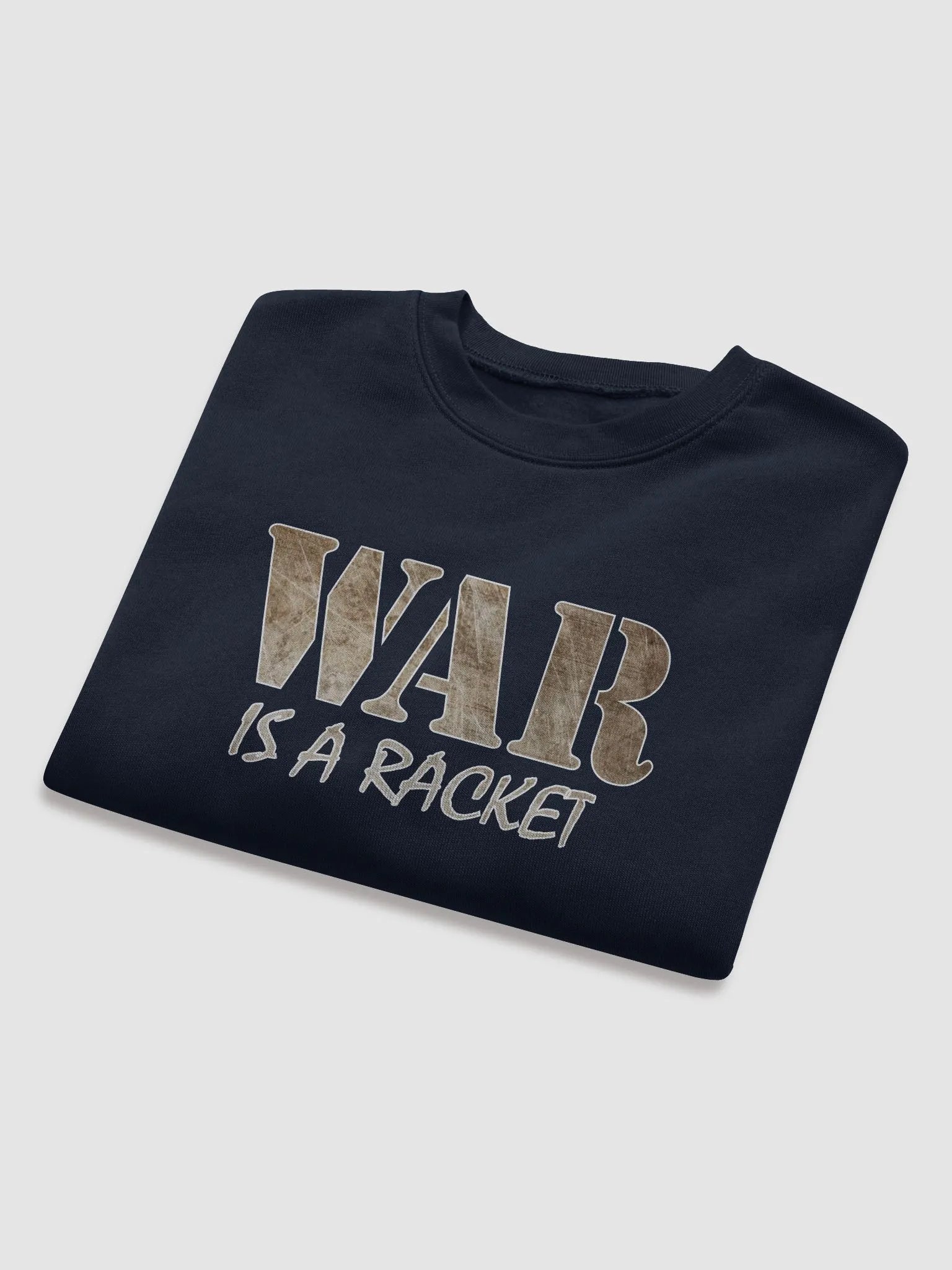 War Is A Racket - Metal - Bella+Canvas Women's Fleece Crop Sweatshirt product image (5)