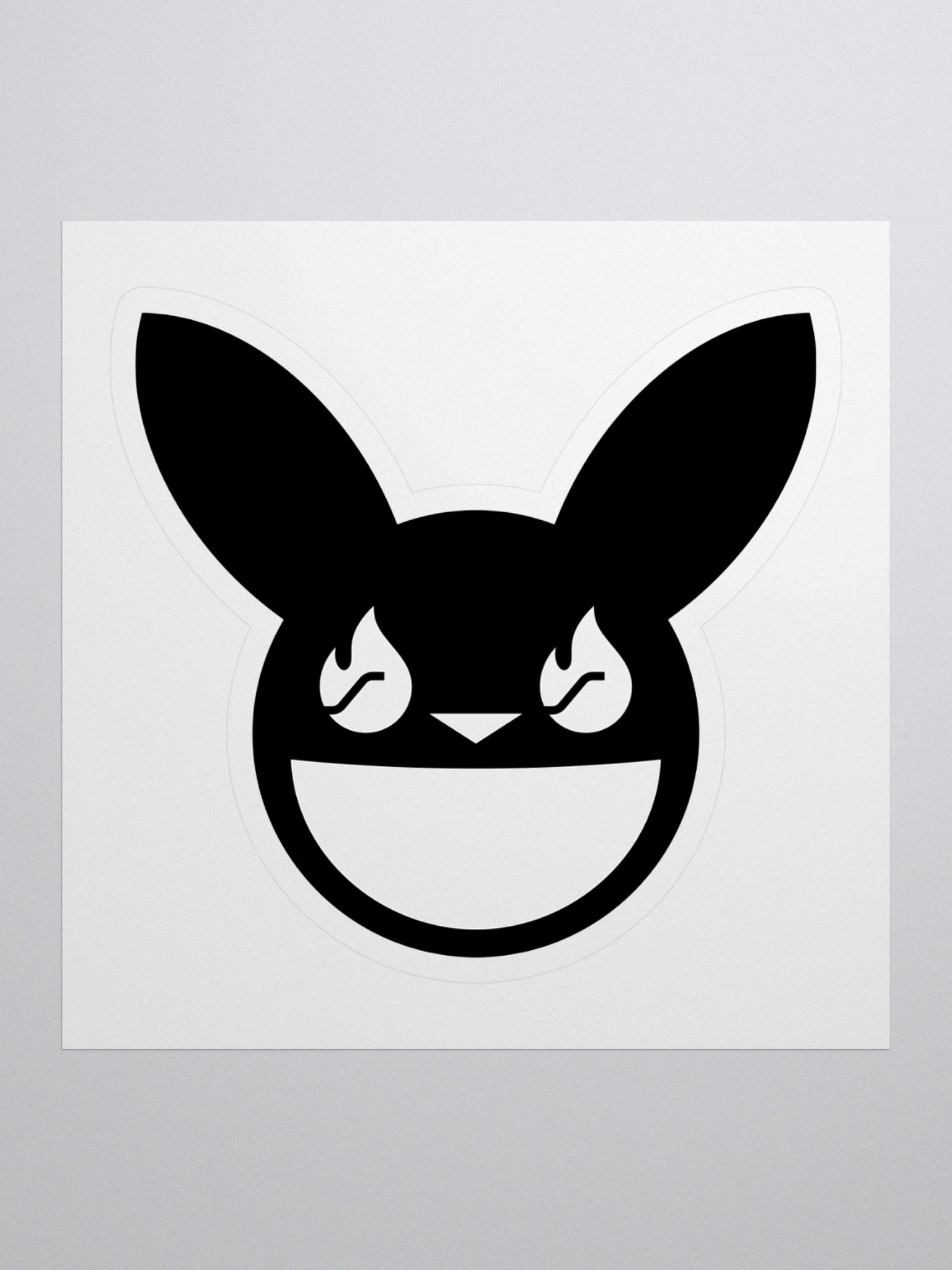 SUPERHOT BUNNY STICKER product image (1)