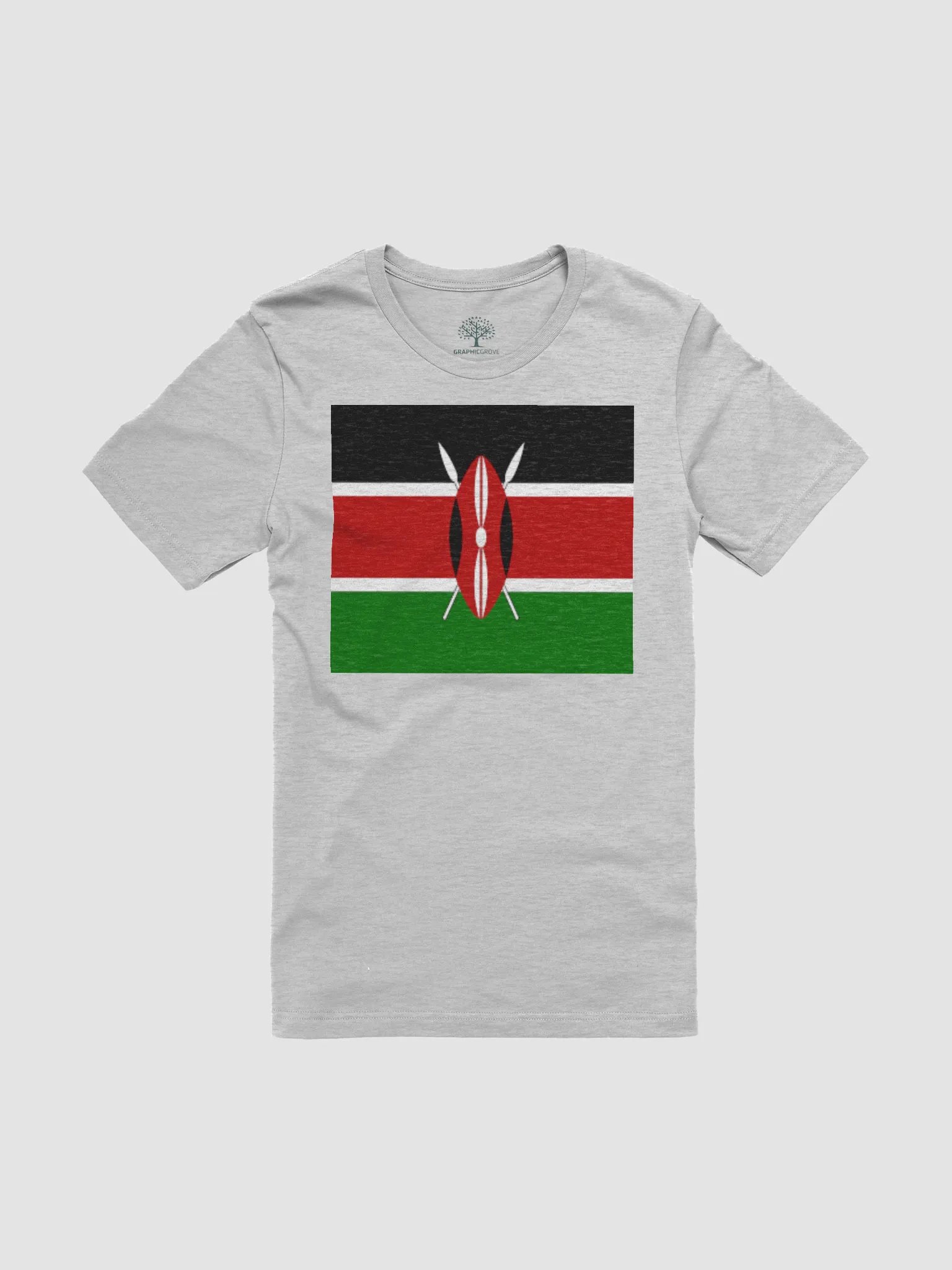 Exclusive Graphic Grove Supersoft Unisex Kenyan Flag T-Shirt product image (3)