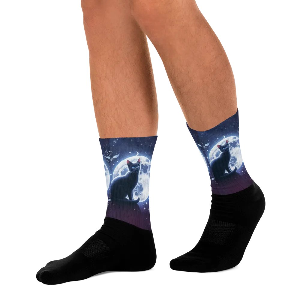 Black Foot Sublimated Socks product image (10)