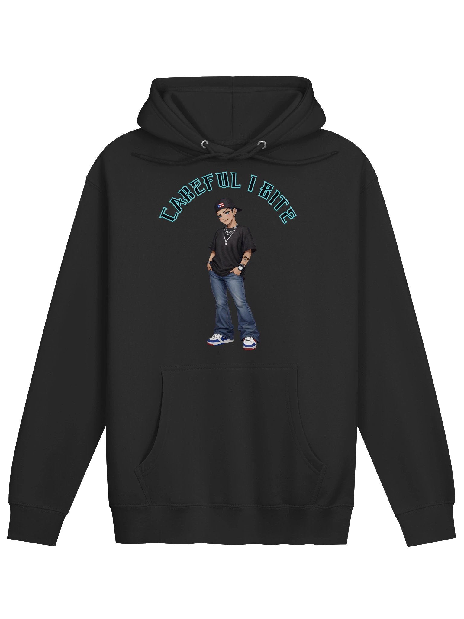 Careful hoodie product image (3)