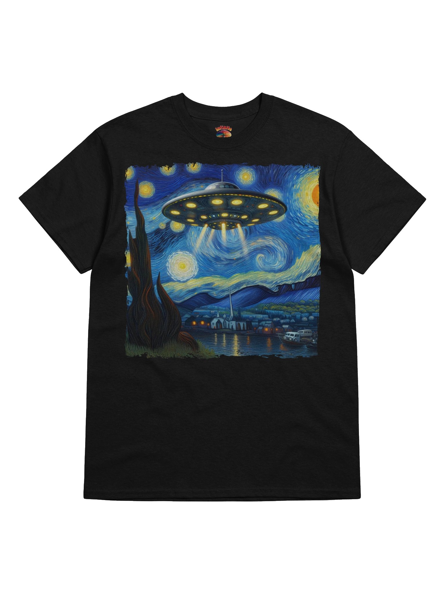 UFO STARRY NIGHT T-SHIRT product image (51)
