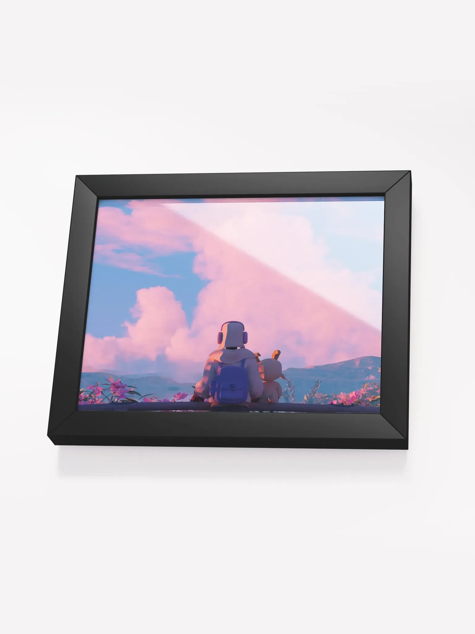 Taking You Higher 5 Framed Print (Dawn) product image (2)