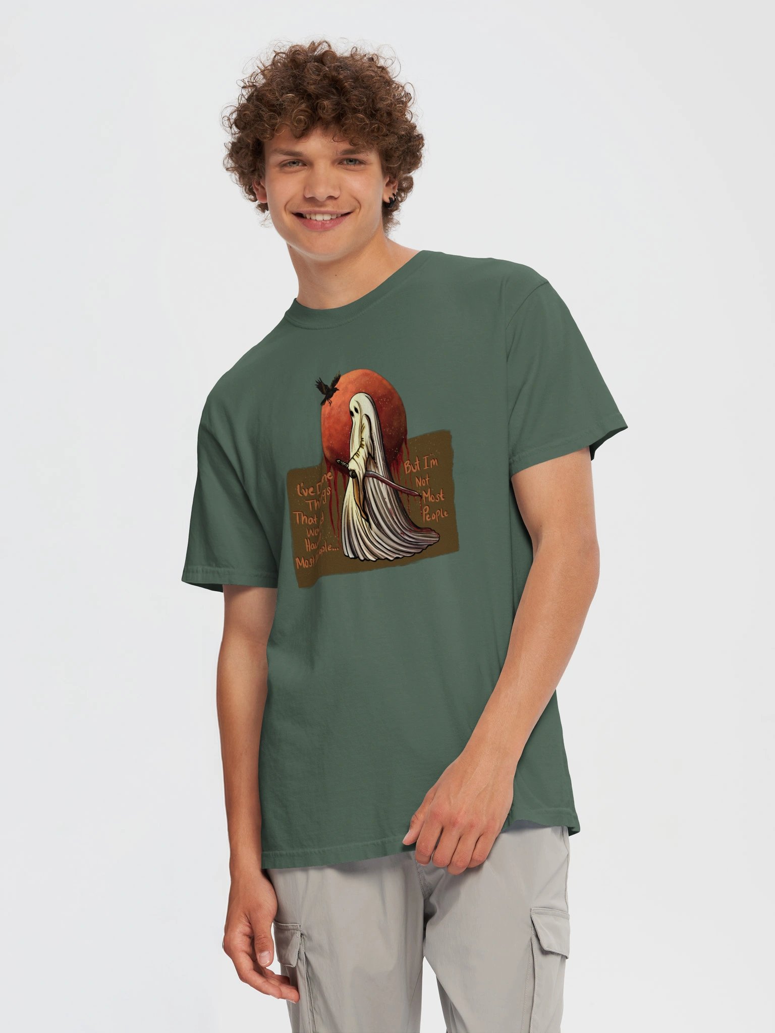 "Cold Blooded" Spooky Comfort Colors T-Shirt product image (9)