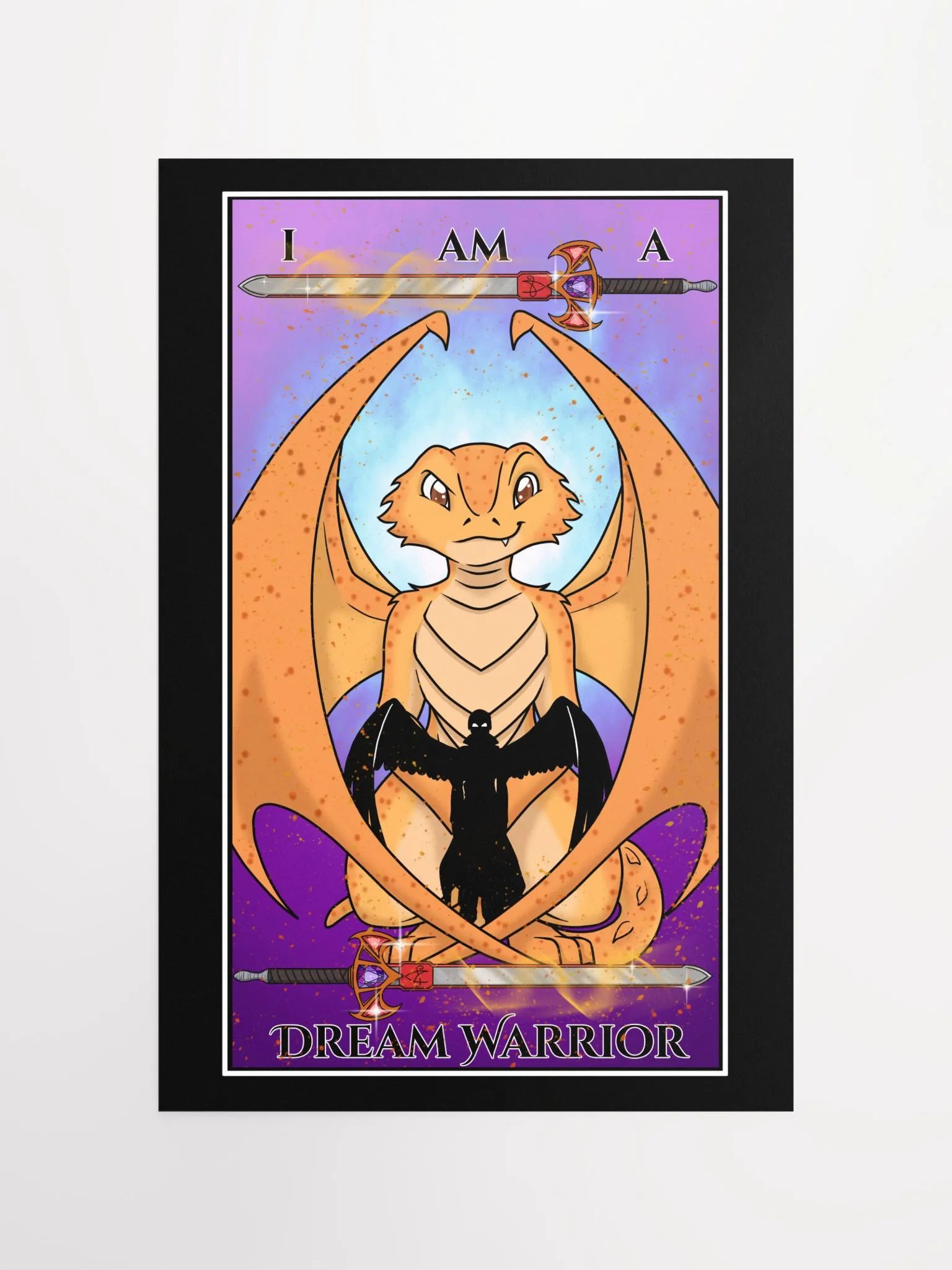 Day of the Dragon "Strength" Tarot Card Poster product image (4)