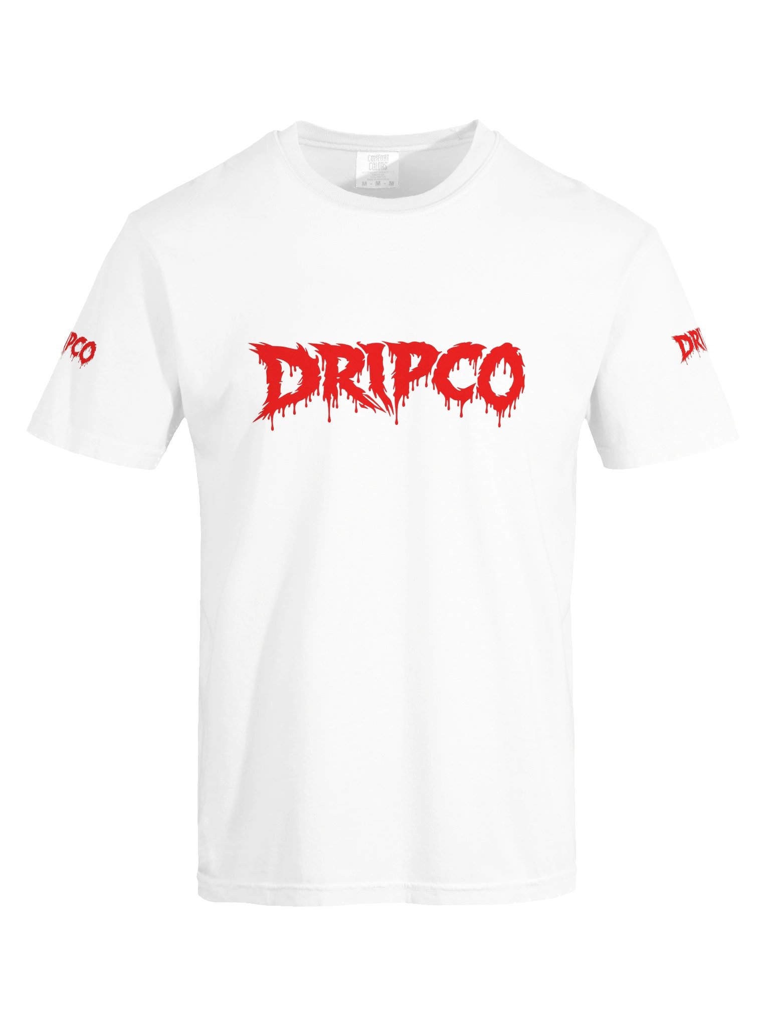 DRIPCO Red Drip Graffiti Tee product image (29)