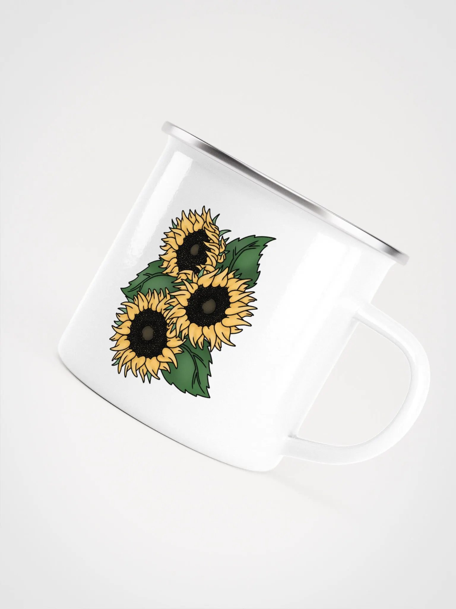 Sunflower Trio Enamel Mug product image (5)