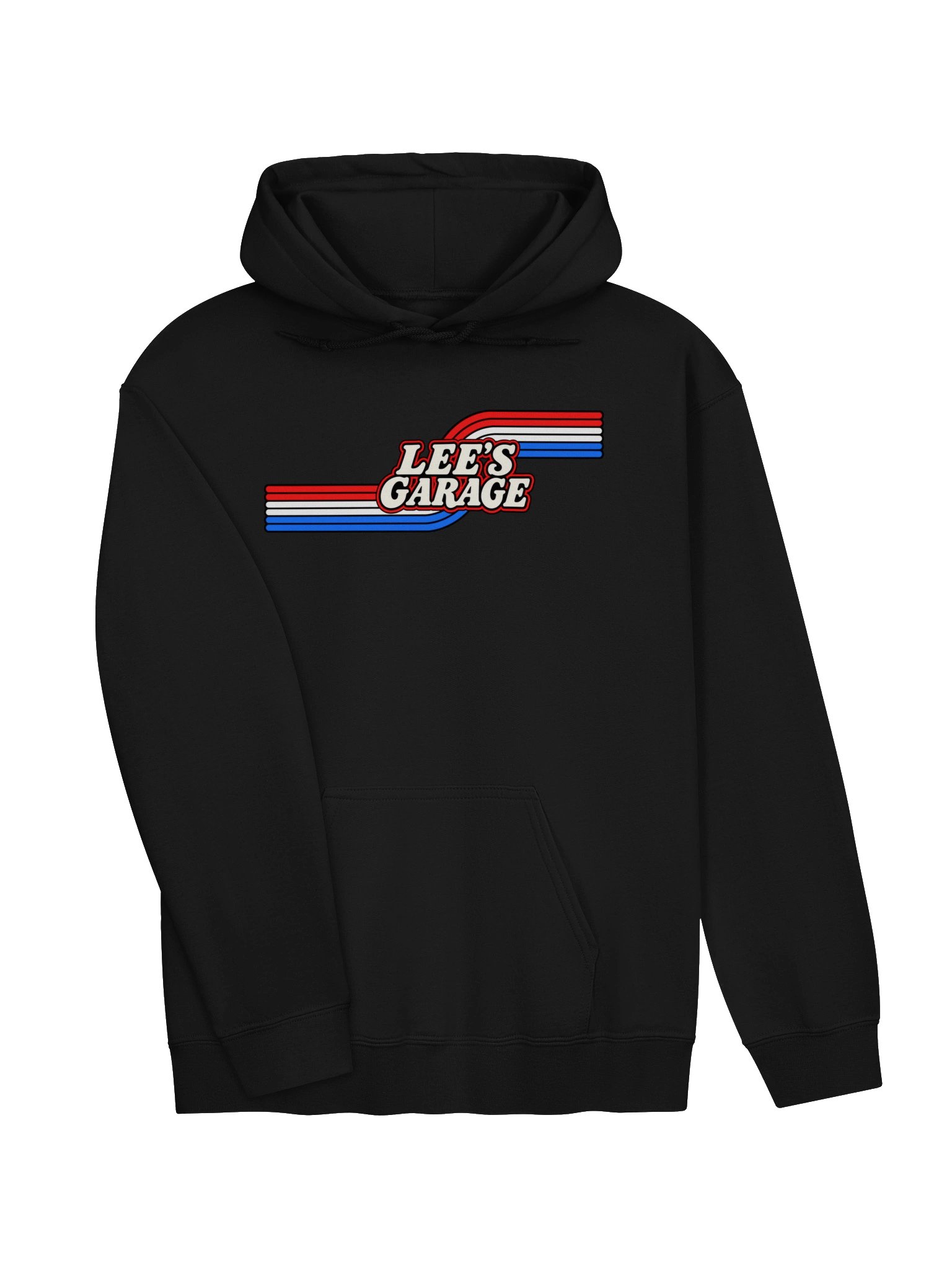 Lee's Garage Retro Stripes Hoodie product image (6)
