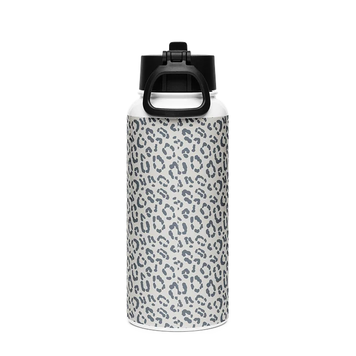 Bold Leopard Print Stainless Steel Water Bottle product image (2)