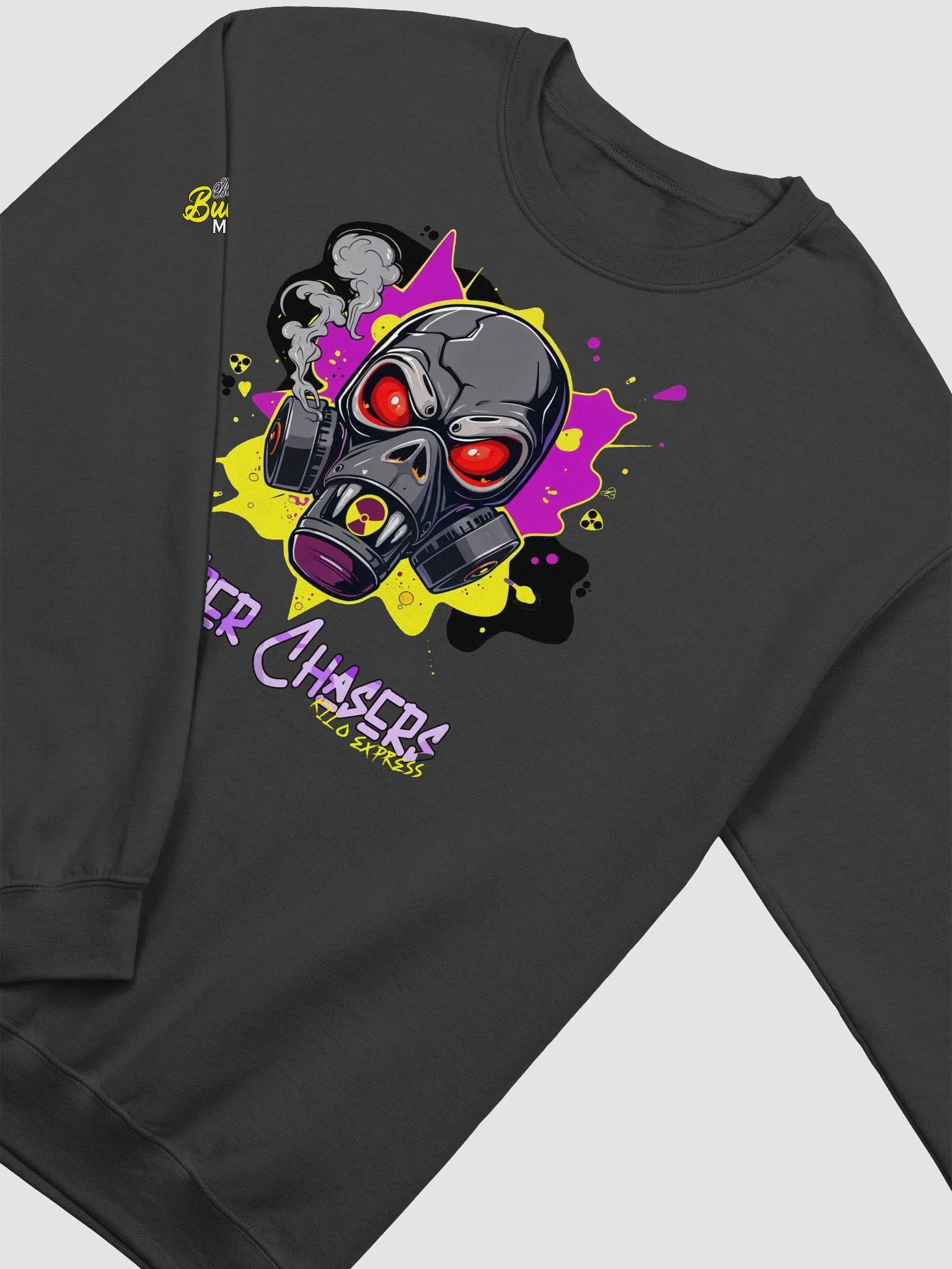 Kilo Express - Paper Chasers Gas Mask Crewneck Sweatshirt product image (2)
