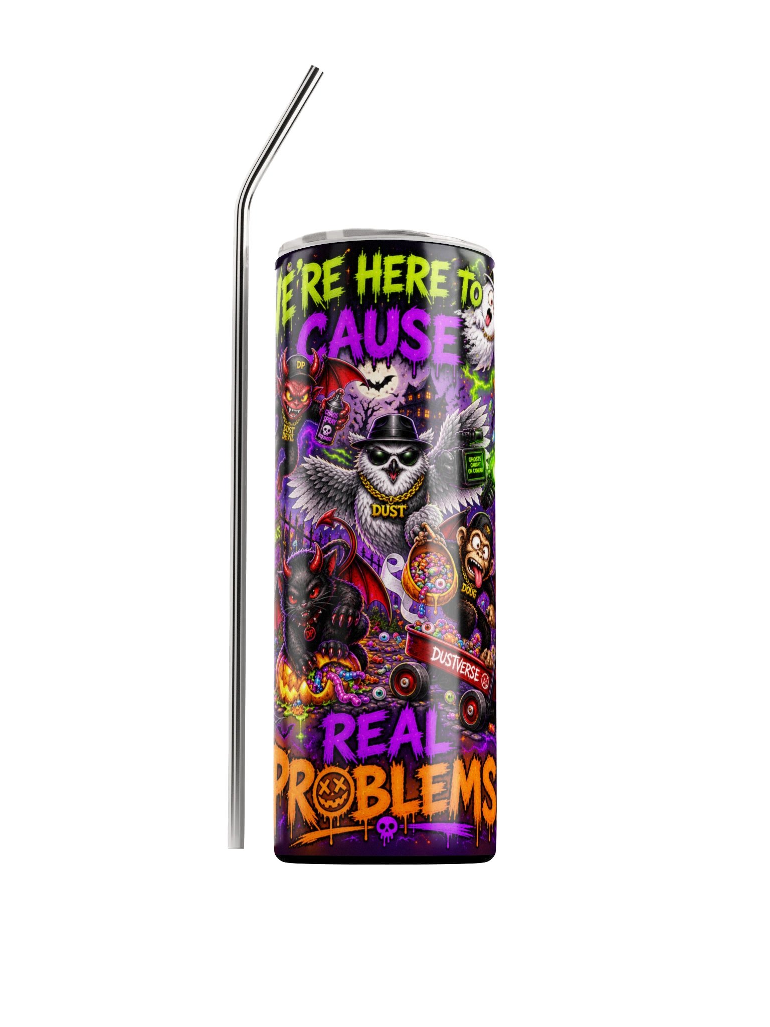 Causing Problems Halloween Tumbler product image (1)