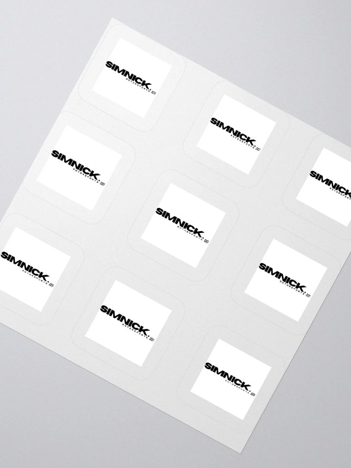 SIMNICK MOTORSPORTS Stickers product image (5)