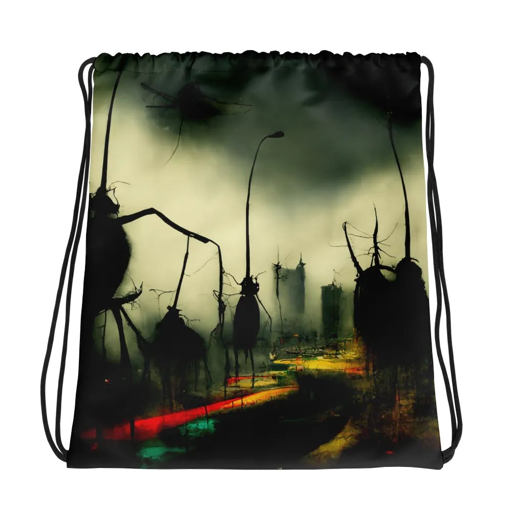 Ethereal Antennae Drawstring Backpack product image (1)