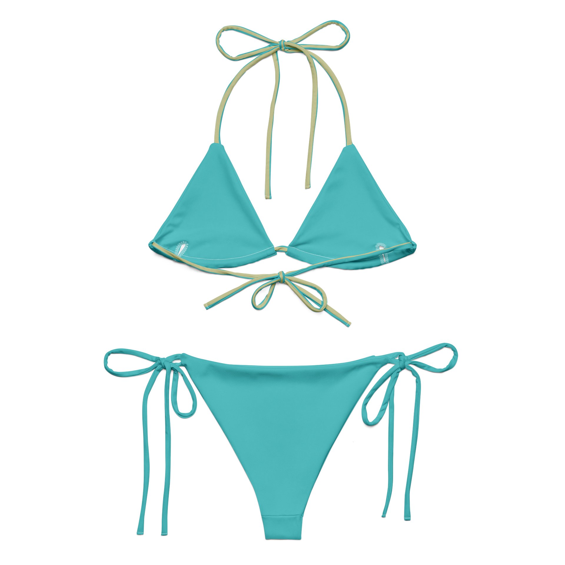 Green Stripped Bikini product image (2)