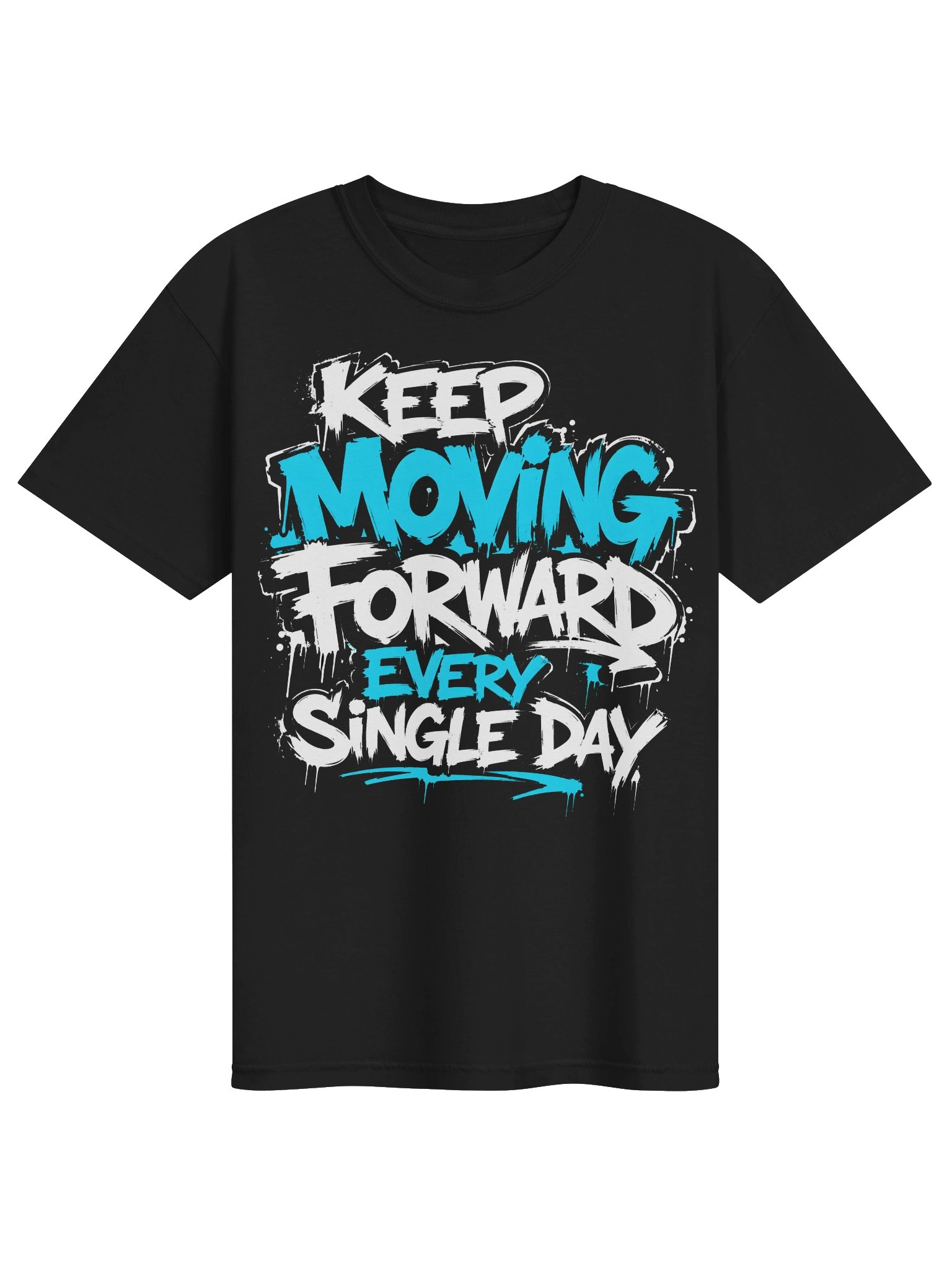 KEEP MOVING FORWARD Graffiti teee product image (1)