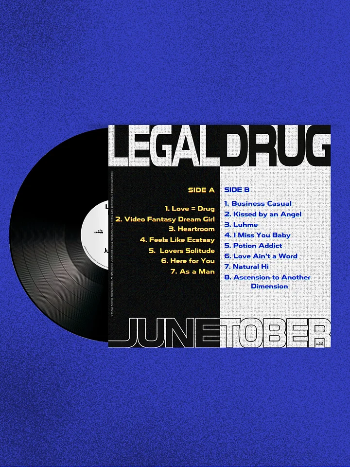 LEGAL DRUG : Limited Edition Vinyl (PRE-ORDER) product image (2)