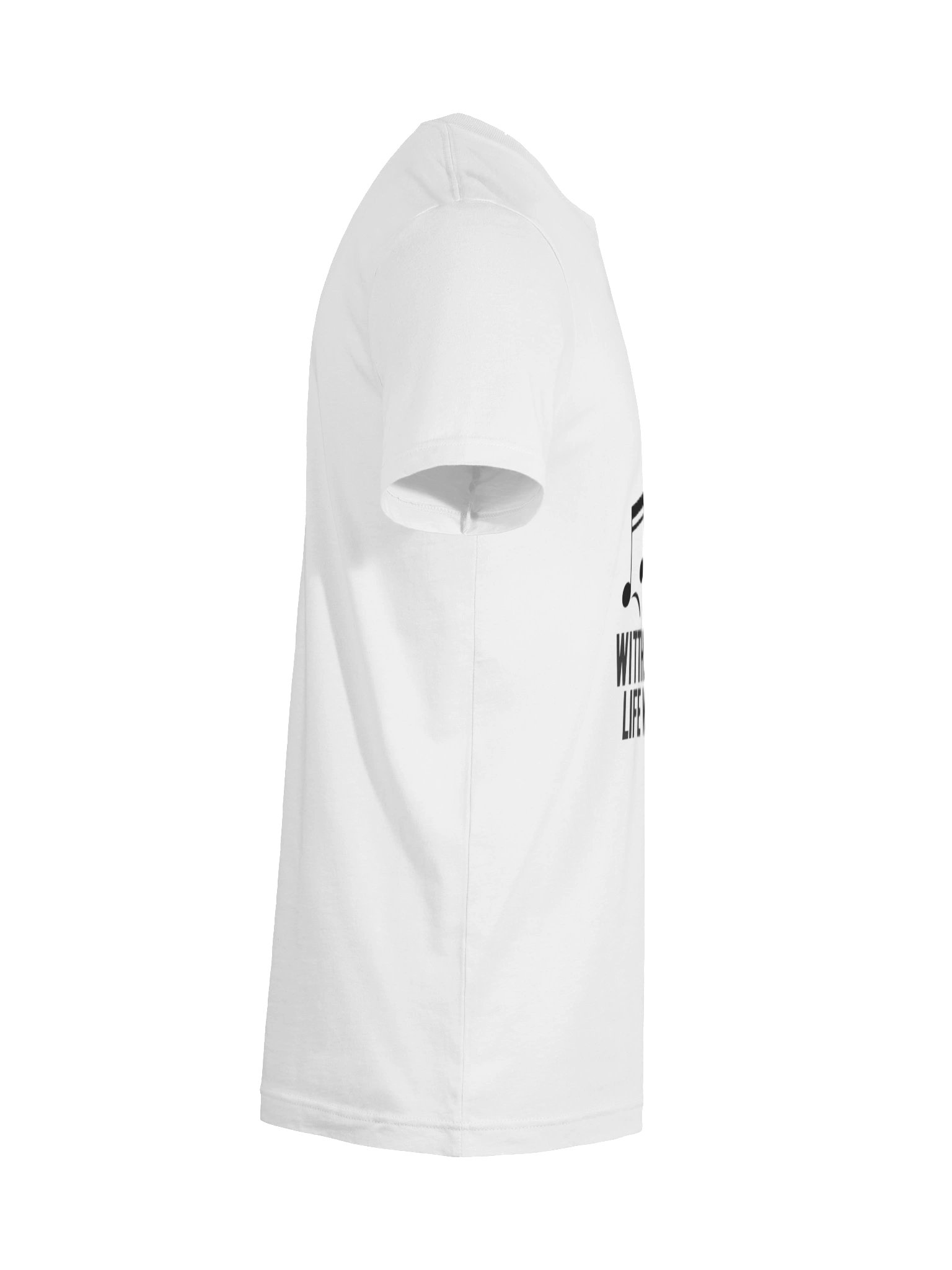 Without Music Life Would B Flat Tee product image (48)