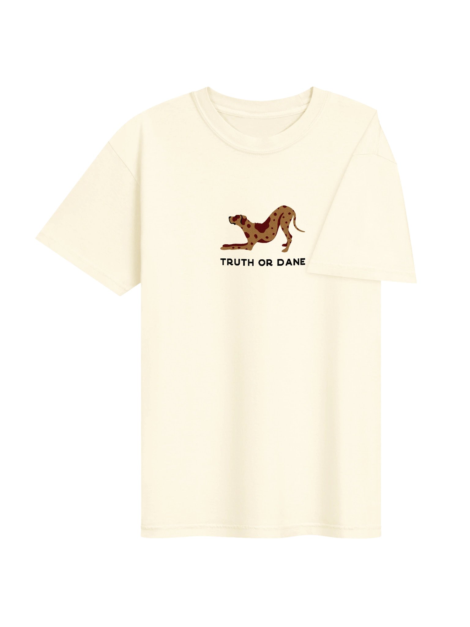 Truth or Dane T-Shirt(Embroidered) of a Great Dane(Chocolate Merle) product image (7)