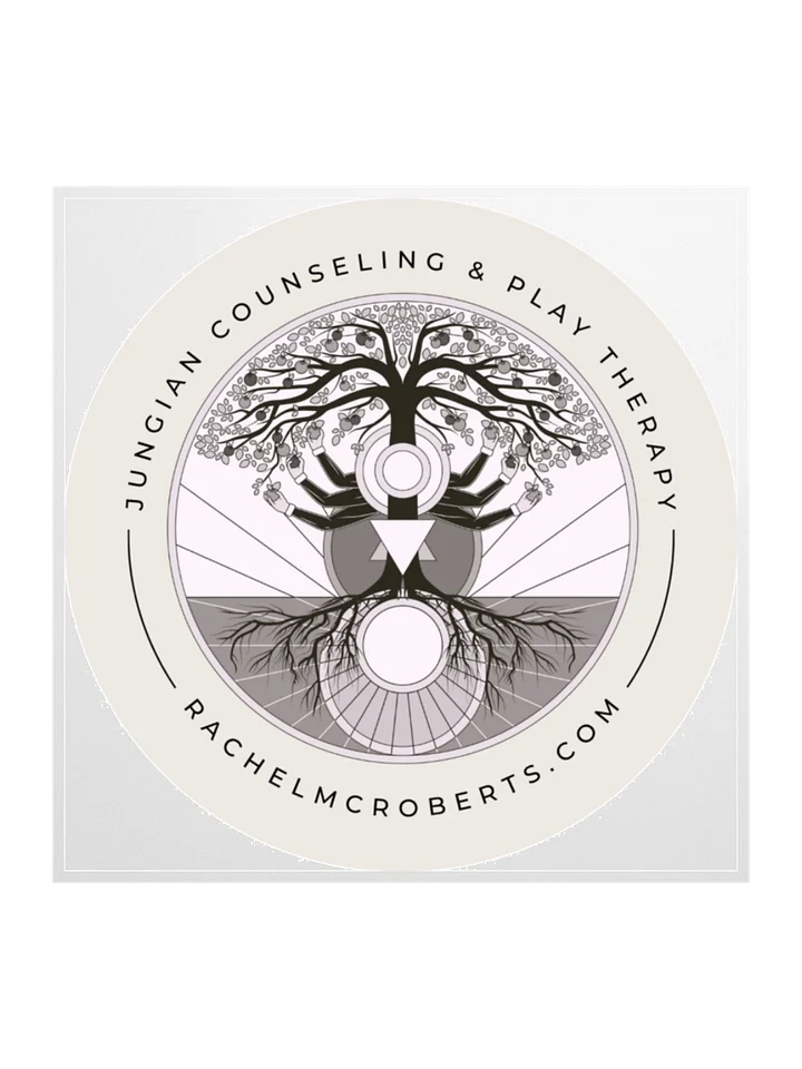 Jungian Counseling & Play Therapy Logo Stickers product image (1)