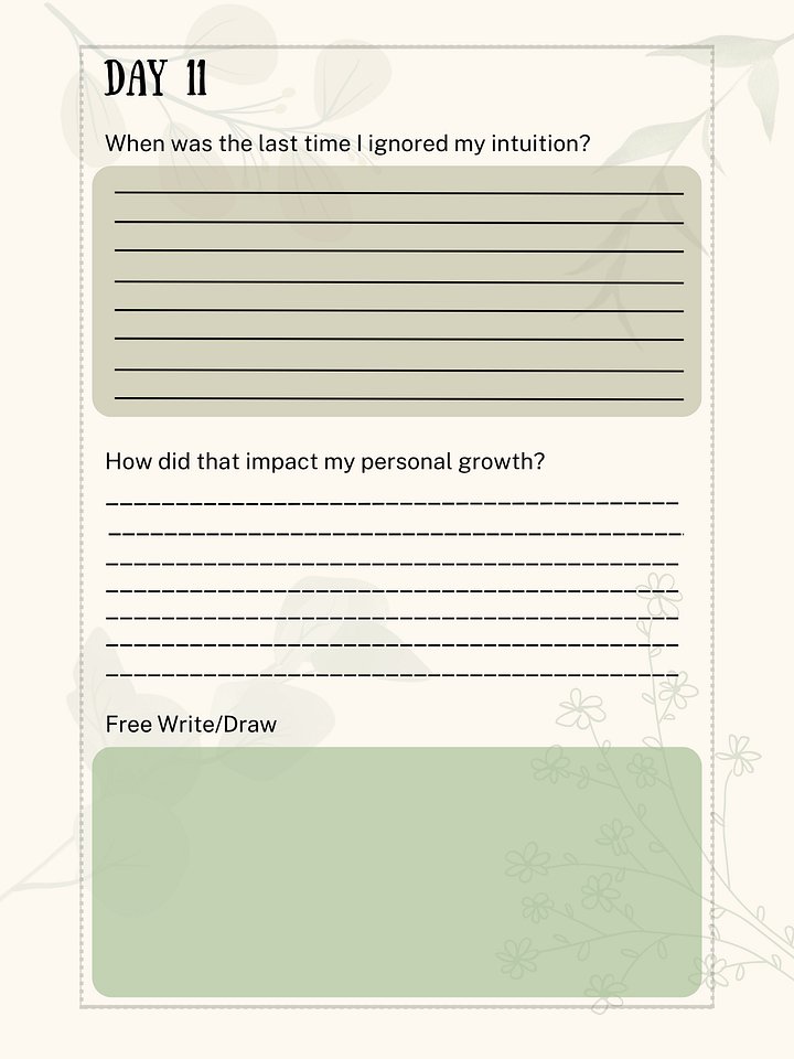 Reflect, Reset, and Grow: The 30-Day Journal Series for Personal Growth product image (2)