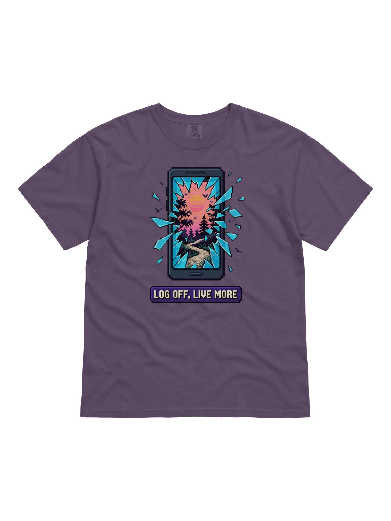 Log Off, Live More Digital Detox T-Shirt product image (46)