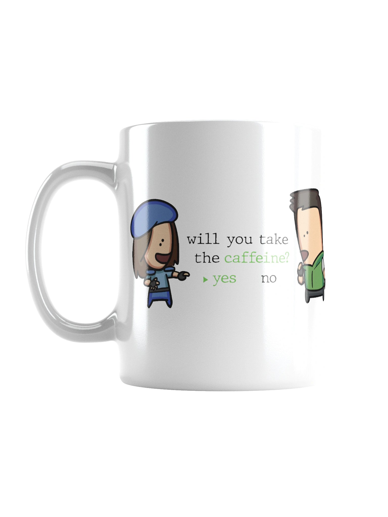 Take Caffeine? (White) product image (2)