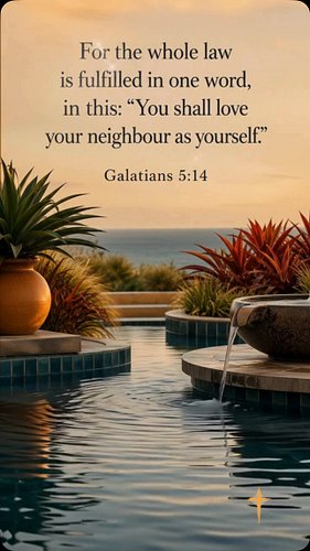 Galatians 5:14 and more @beinspired.music 🤍

For the whole law is fulfilled in one word, in this: “You shall love your neighb...