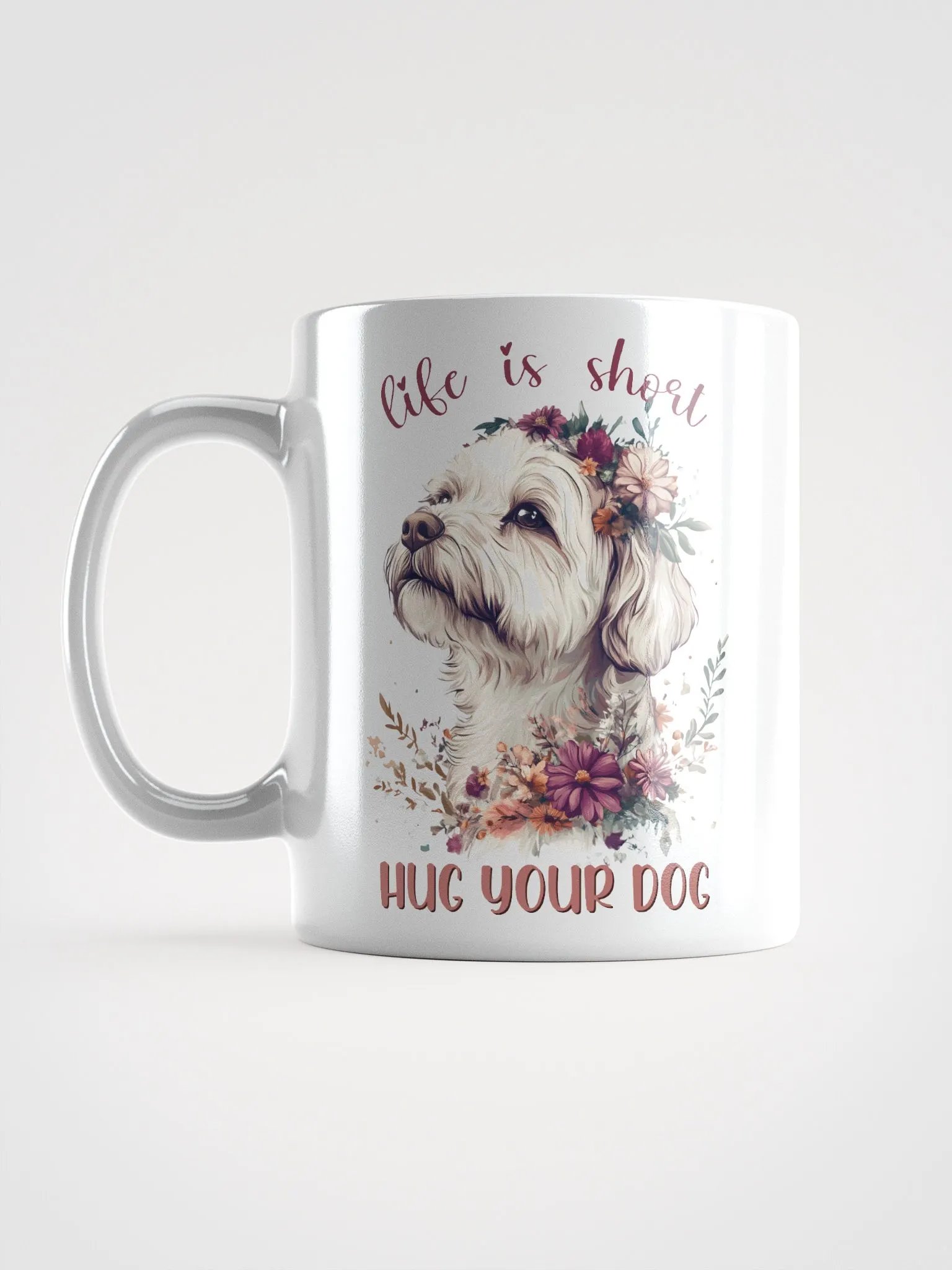 Life Is Short Hug Your Dog Mug product image (6)