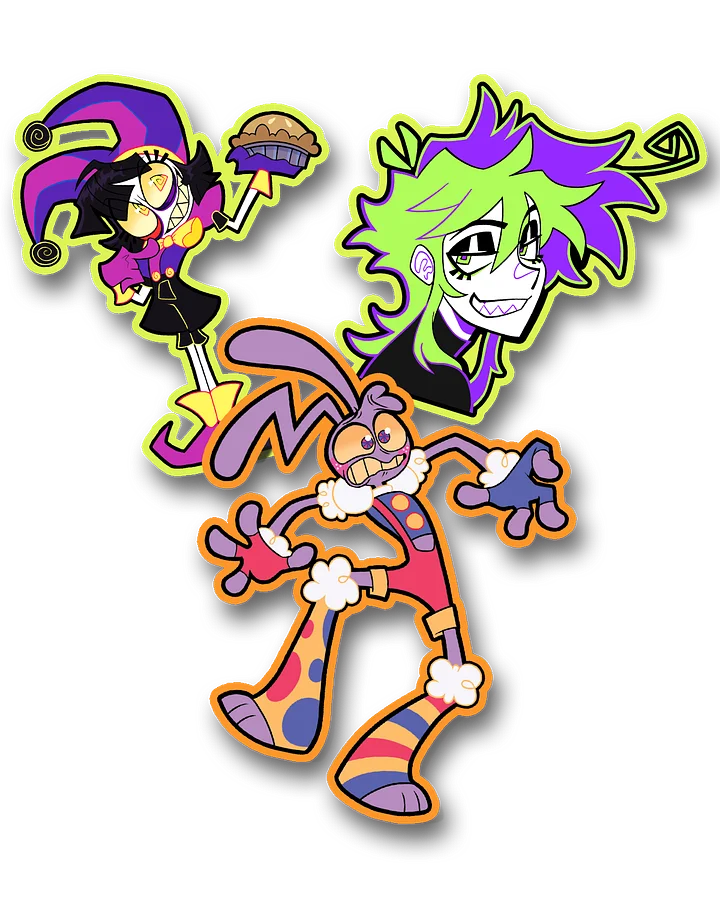 Fluorescent Sticker Bundle product image (1)