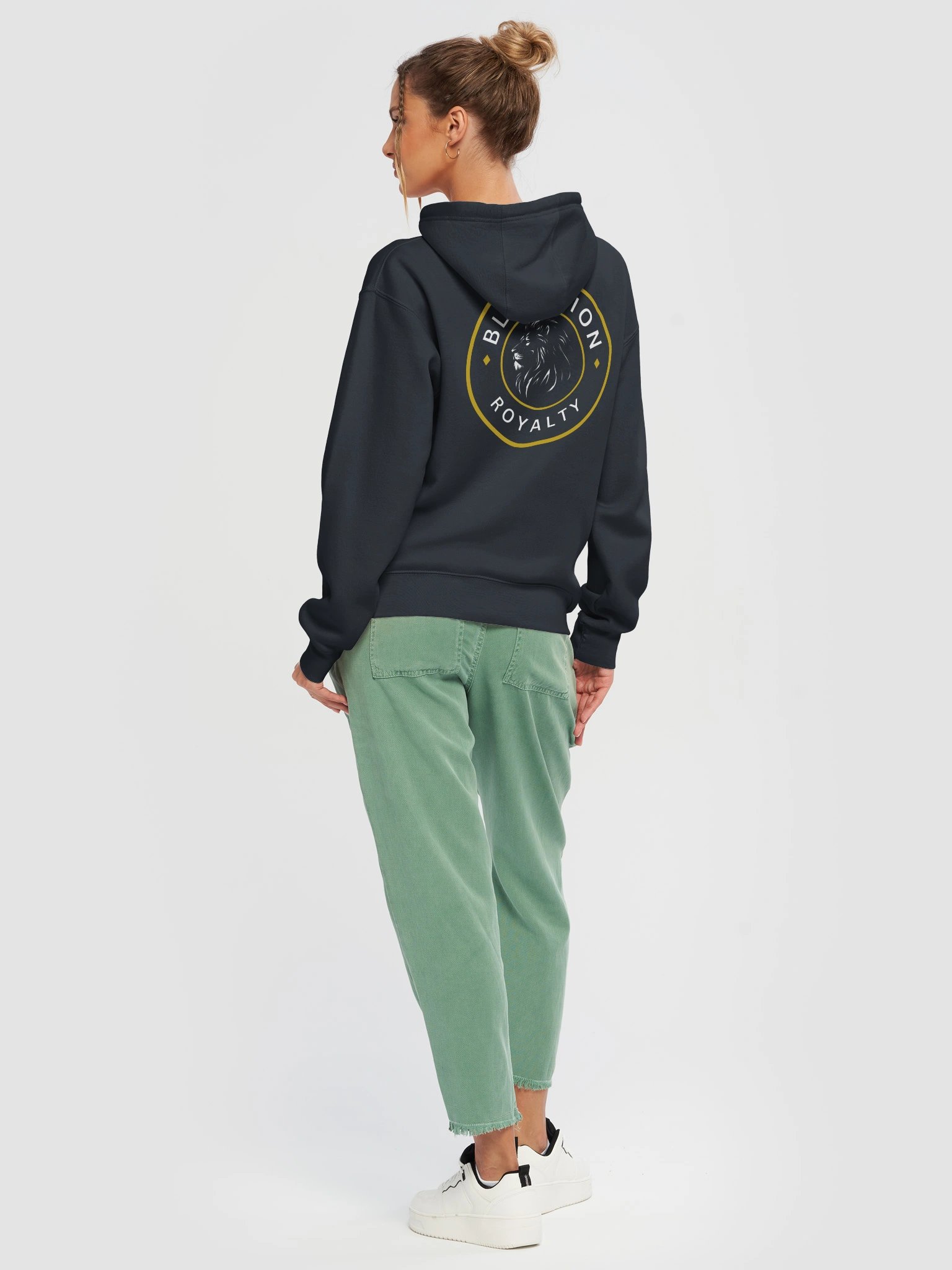 BLACK LION Premium Pullover Royalty Hoodie product image (23)