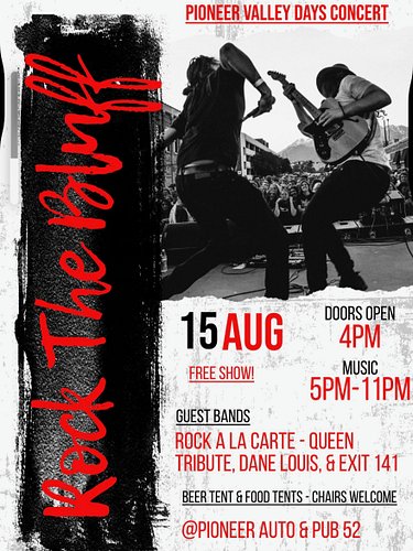 141 IN THE 141

SERGEANT BLUFF come rock out with us this Saturday the 15th for Pioneer Valley Days. The Stage is set for Pio...