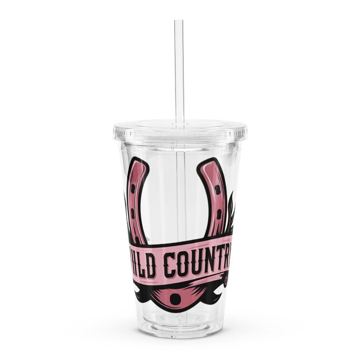 Double Wall Clear Plastic Tumbler (16 oz) product image (1)