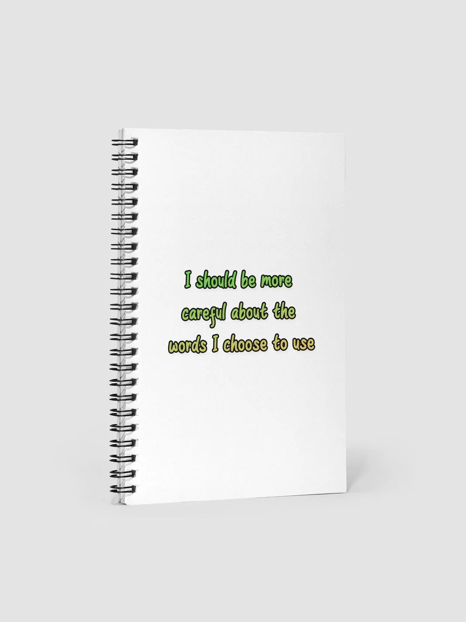 Poorly Chosen Words Notebook product image (1)