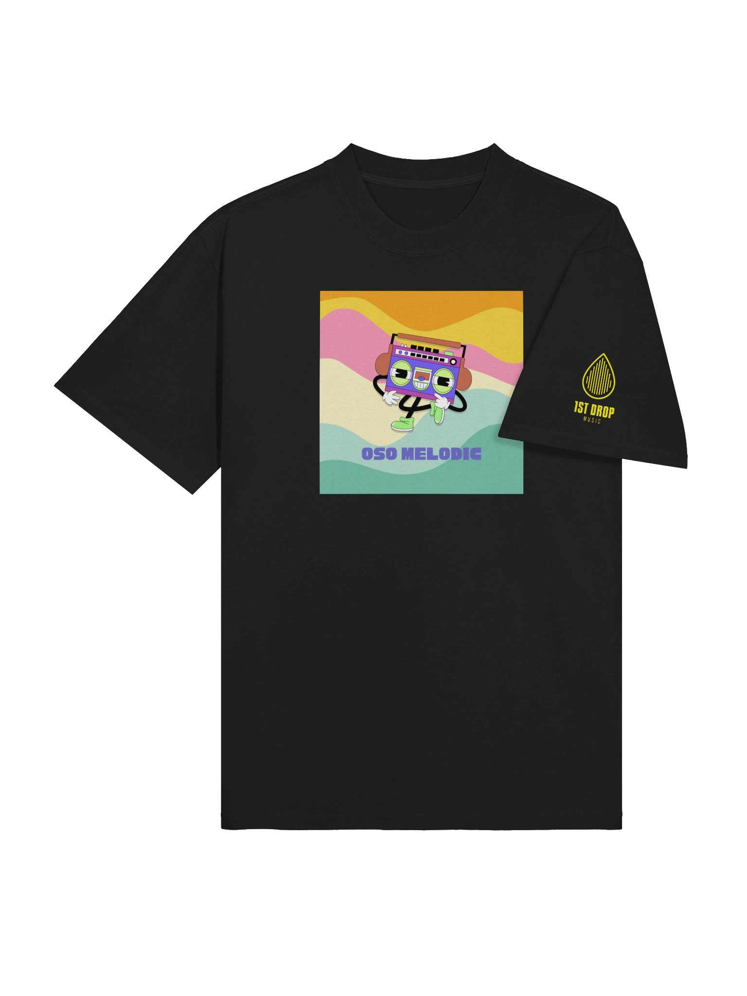 Oso Melodic Boombox Unisex T-shirt product image (4)
