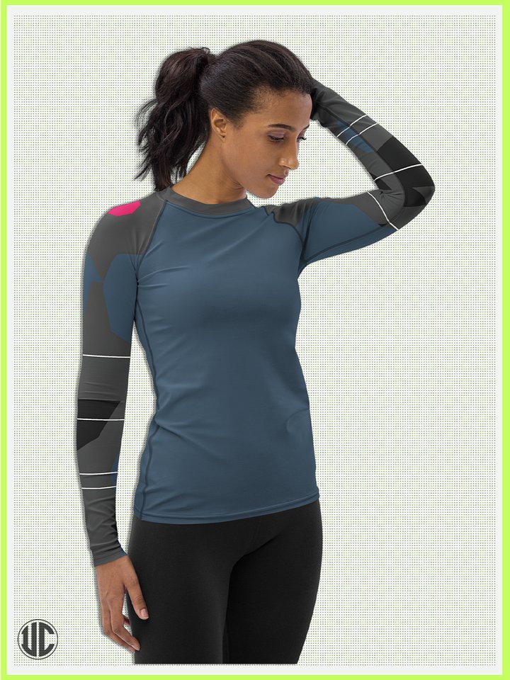 Remy's Dead Channel – Women’s Rash Guard product image (1)