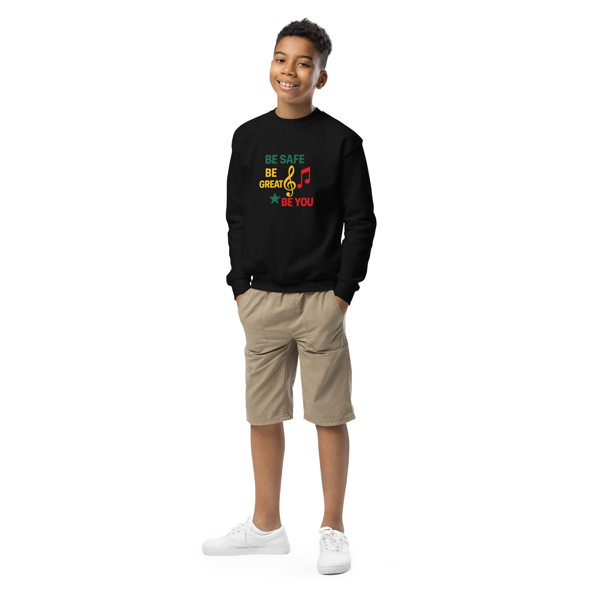 Be Safe. Be Great. Be You.™ Kids Crewneck product image (3)