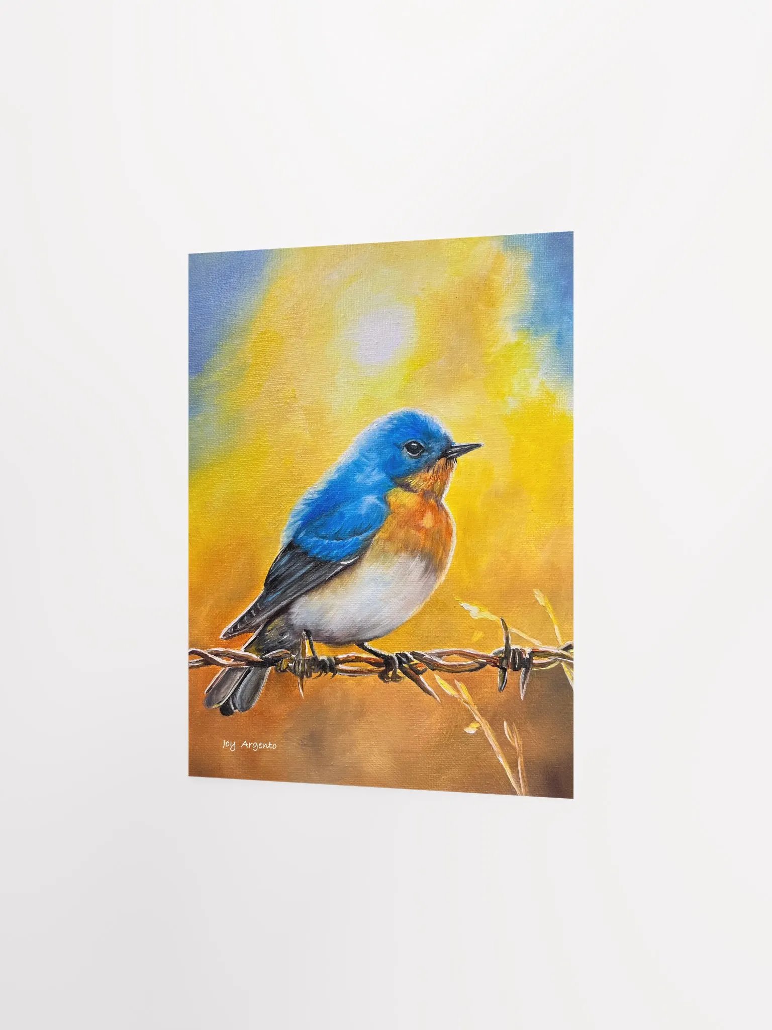 Bluebird Visitor Print product image (2)