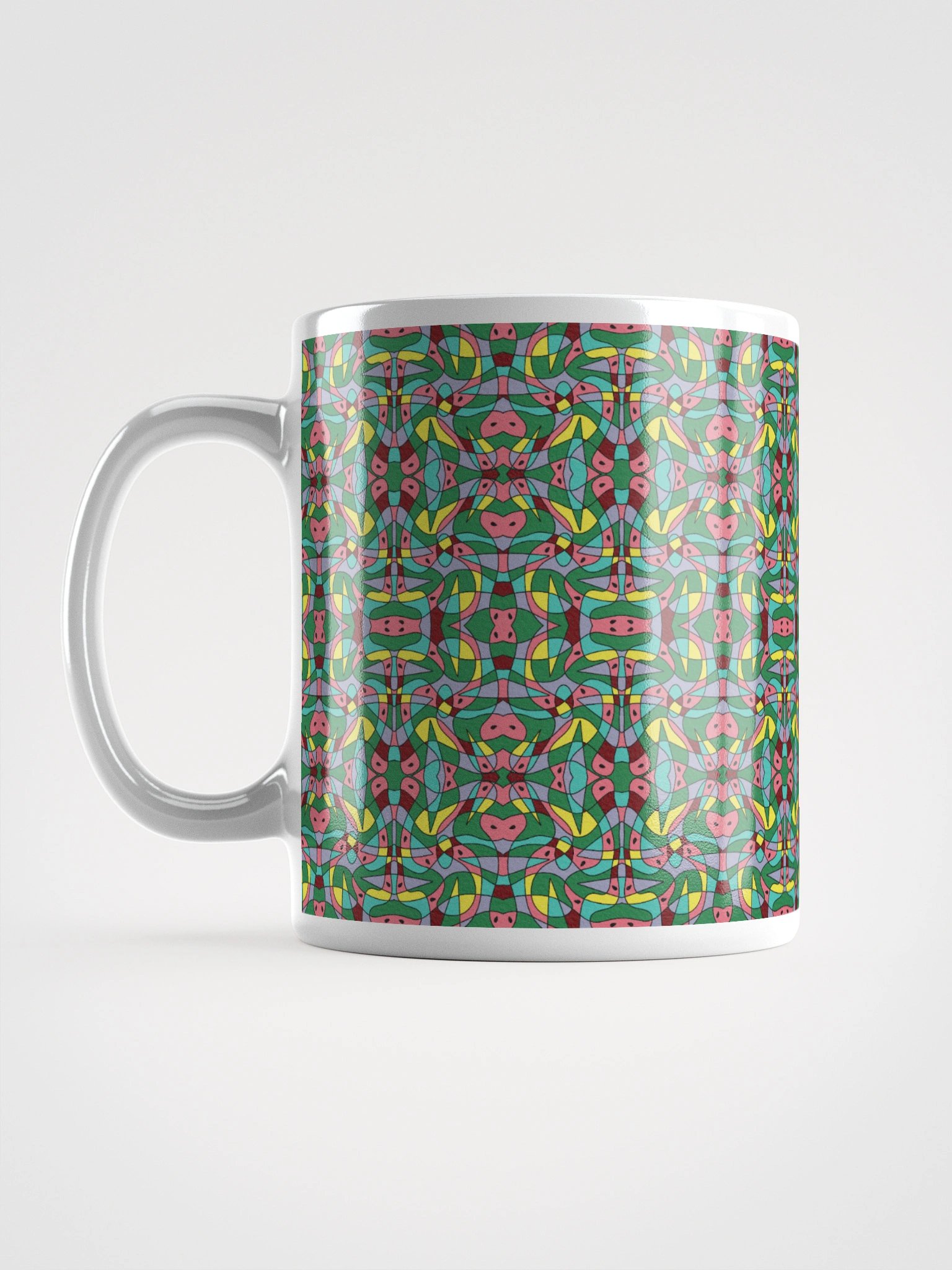 Watermelon Bloom – Glossy Ceramic Mug product image (7)