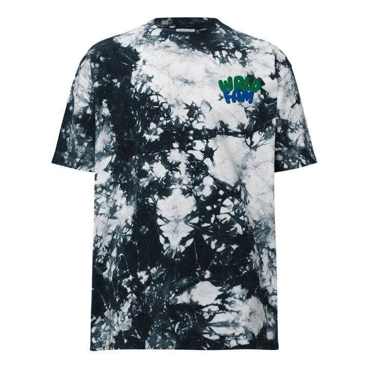 WRLD FAM Tie-Dye Streetwear Tee product image (3)