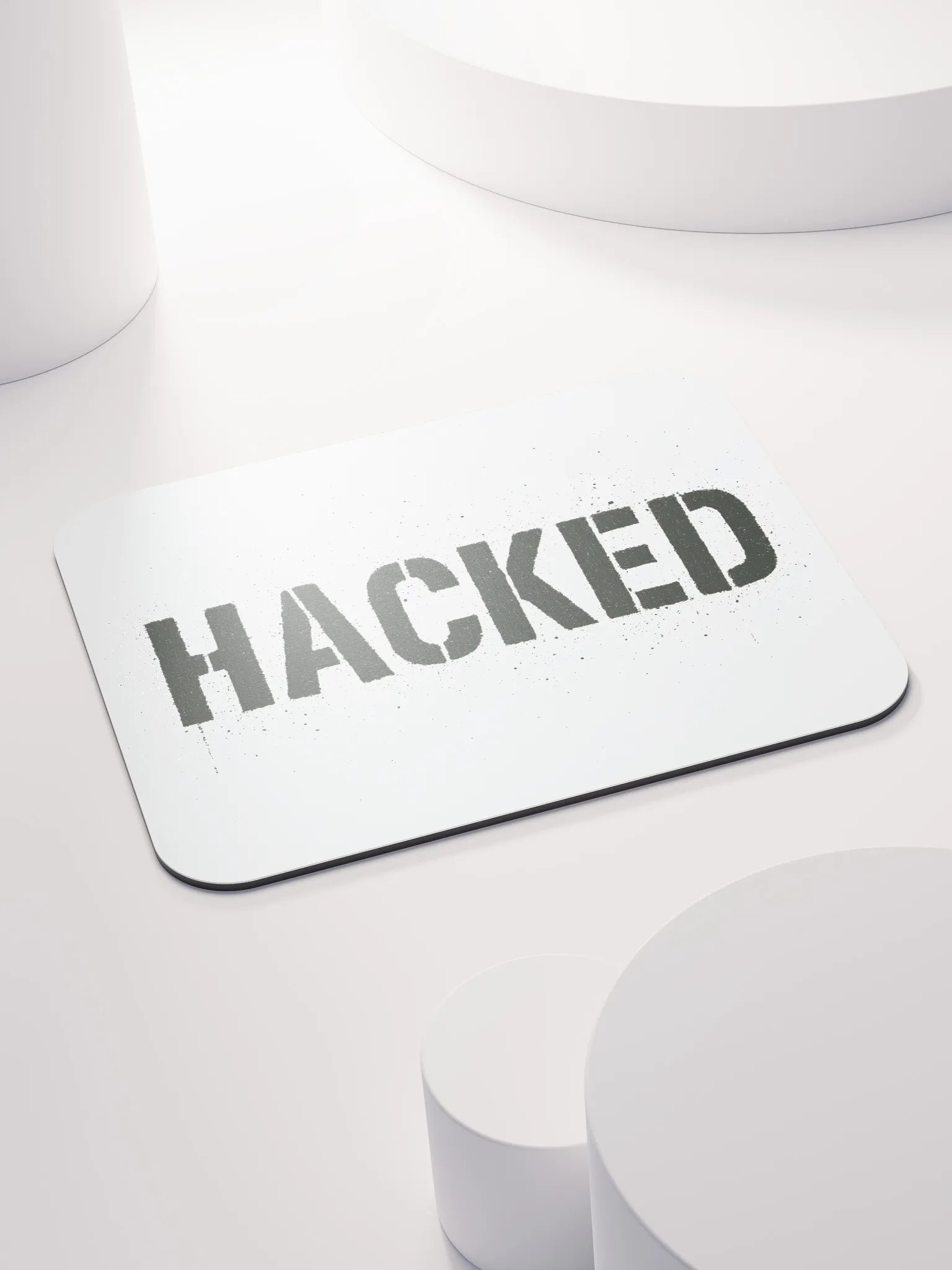 Hacked Mouse Pad White product image (4)