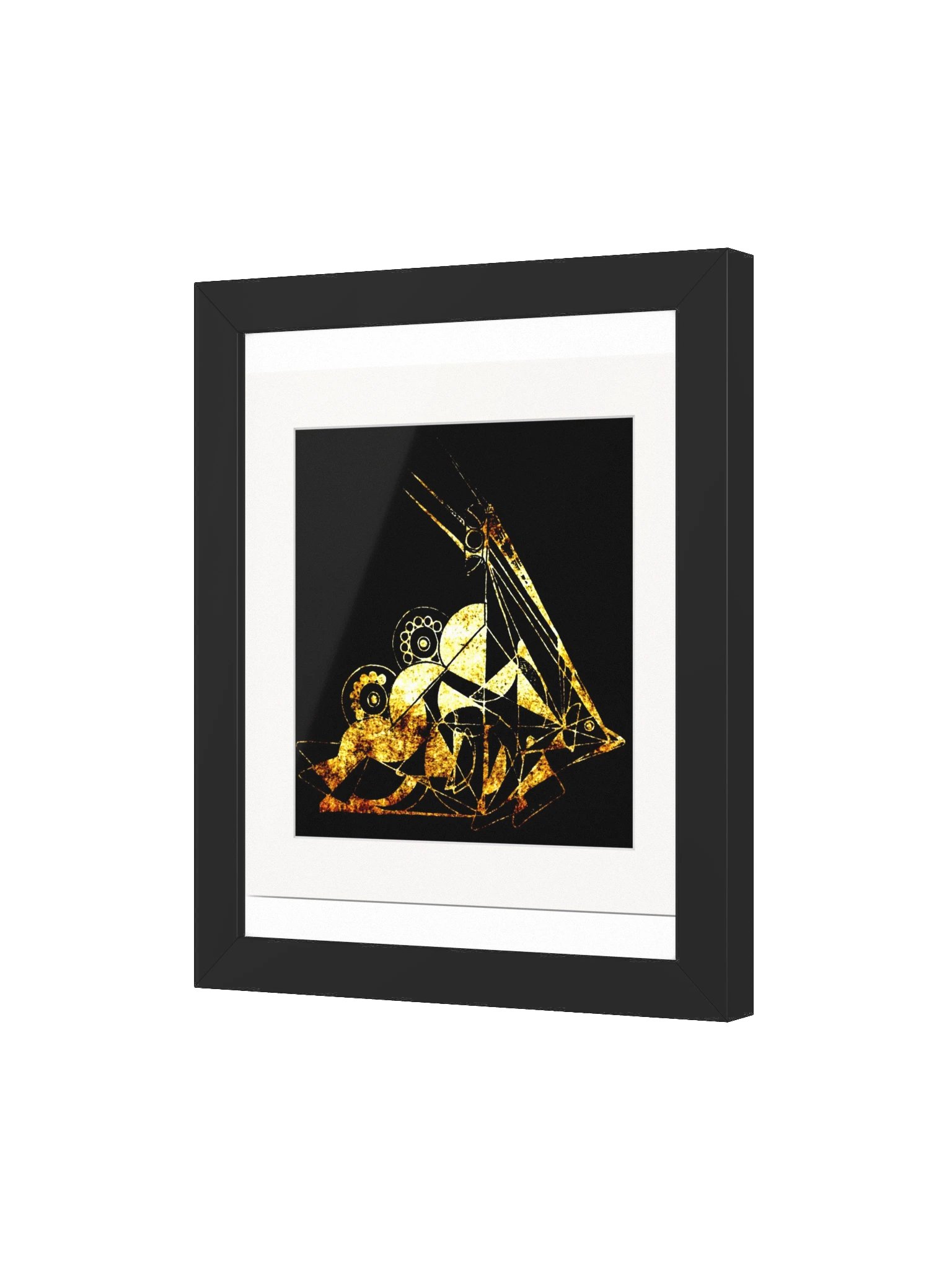 Creatures of the Abyss — Fine Art Print with Frame product image (3)