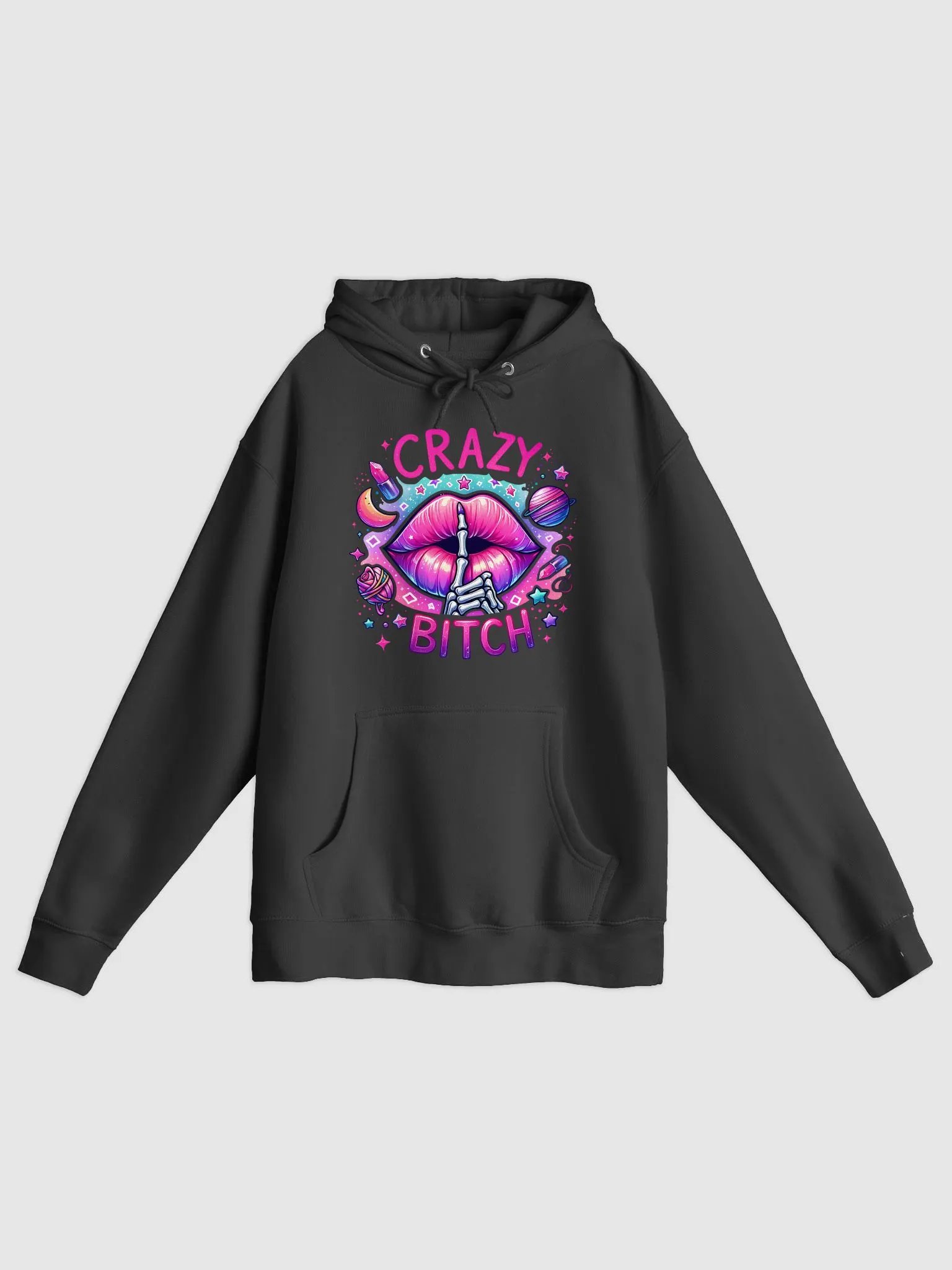 Shushing Lips Hoodie product image (1)