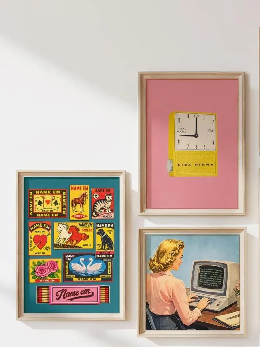 7 RHOBH inspired designs, Digital Download, Retro Gallery Wall Prints product image (3)