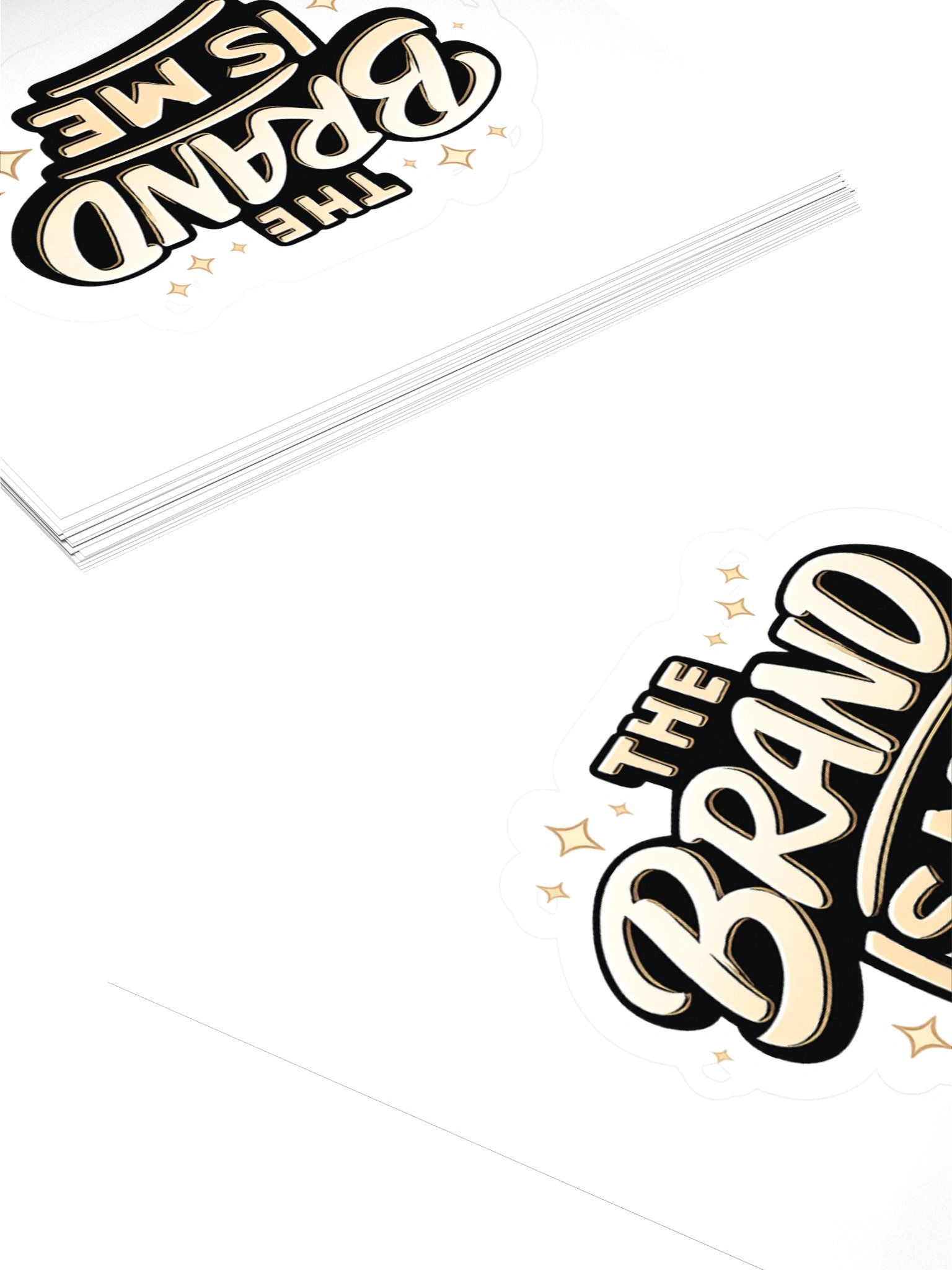 THE BRAND IS ME Kiss-Cut Stickers product image (2)